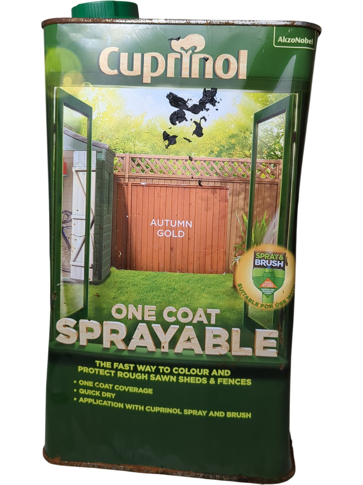 Cuprinol | One Coat Sprayable | Autumn Gold | 5L