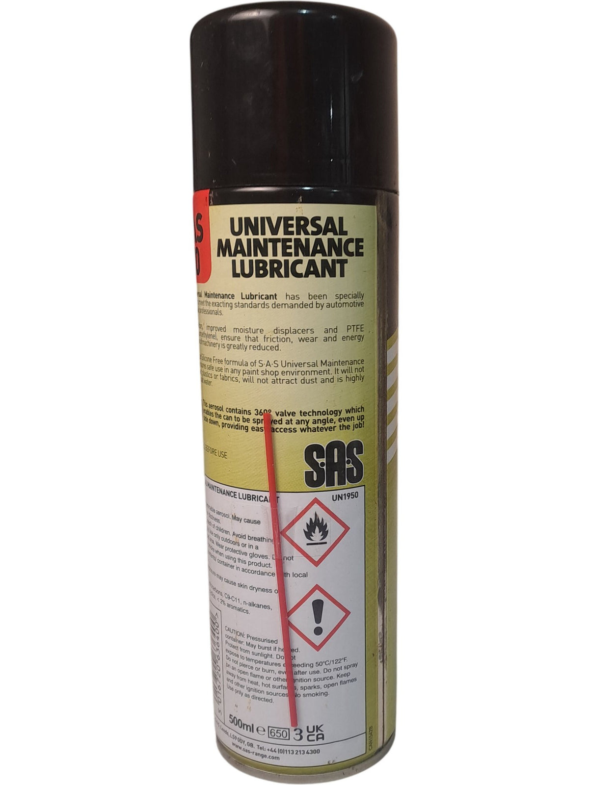 SAS | Universal Maintenance Lubricant | SAS 20 | 500ml