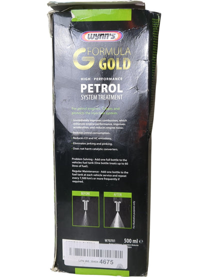 Wynn's | Formula Gold High Performance Petrol System Treatment | 500ml