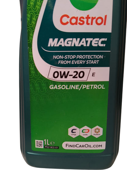 Castrol | MAGNATEC Motor Oil | 0W-20 | 1L