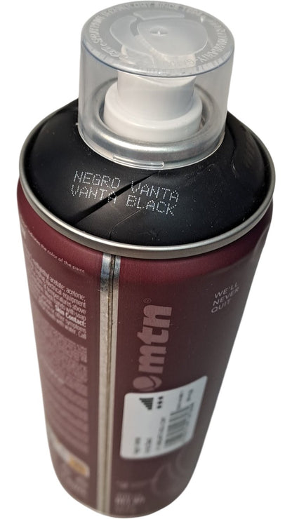 MTN | Spray Paint | Vanta Black | 400ml