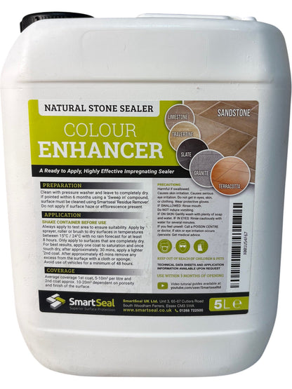 SmartSeal Natural Stone Sealer Colour Enhancer 5L