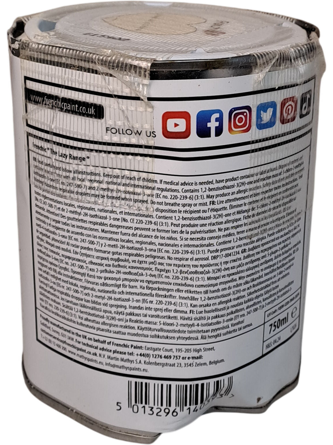 Frenchic | The Lazy Range Chalk & Mineral Paint | 750ml
