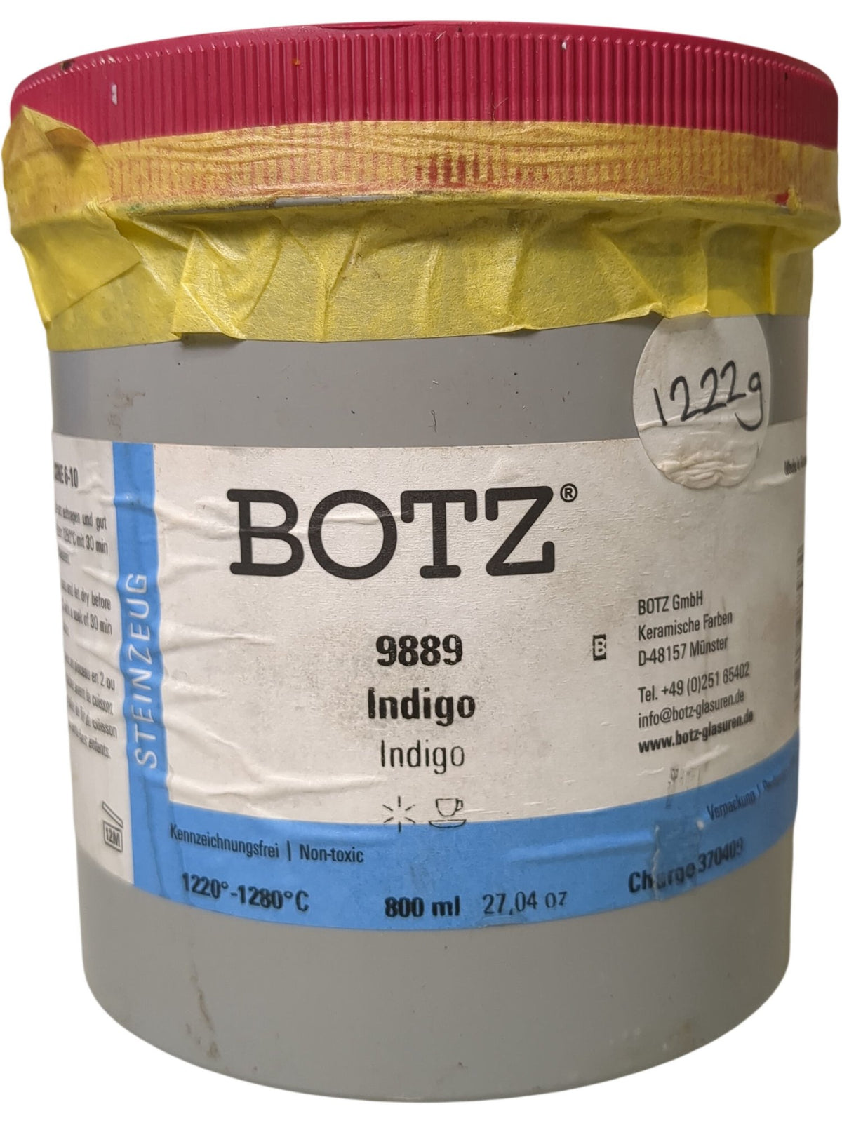 BOTZ | Ceramic Glaze | 9889 Indigo | 800ml