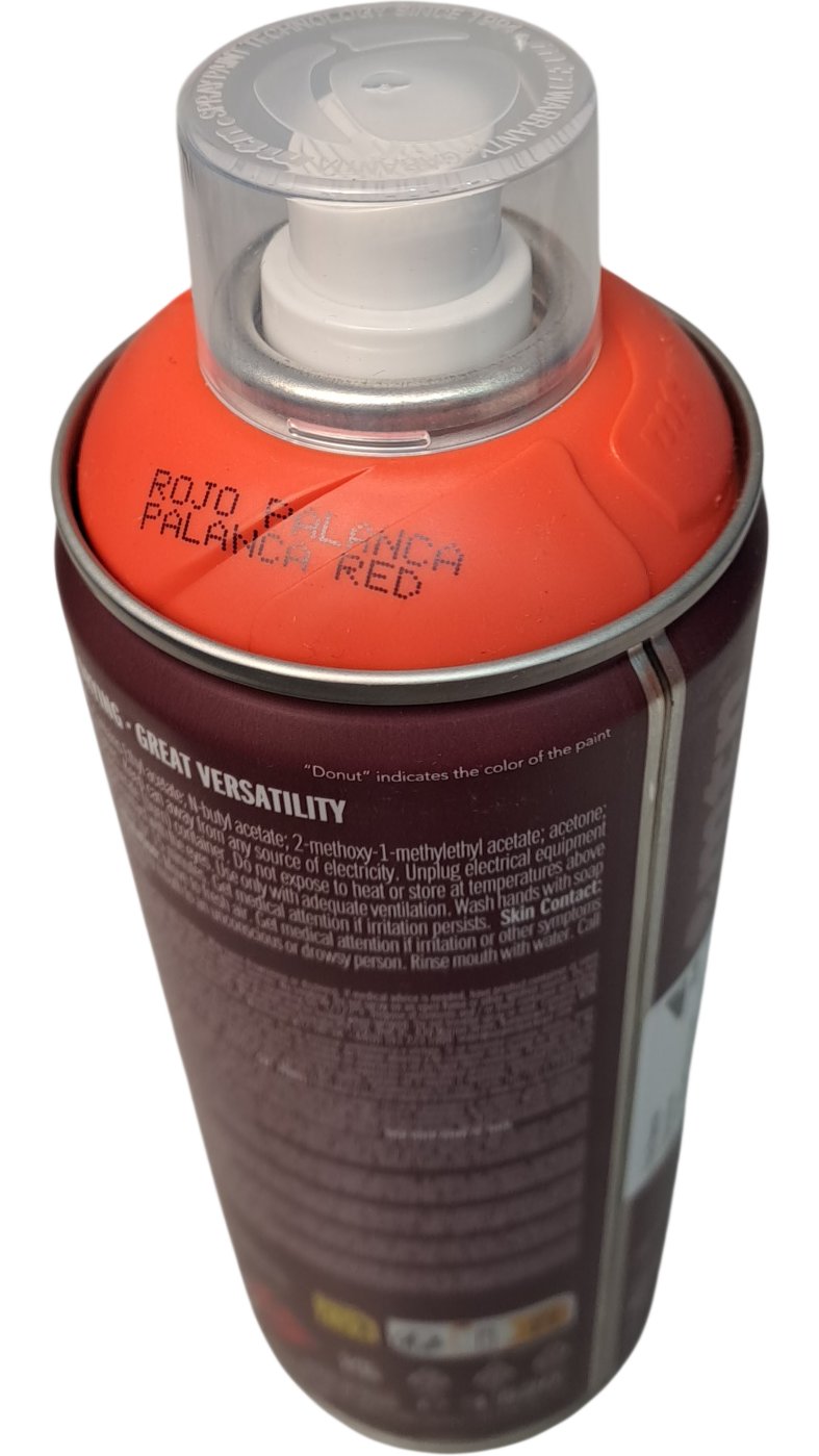 MTN | Vice Spray Paint | Rojo Palanca Red | 400ml