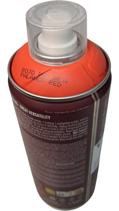 MTN | Vice Spray Paint | Rojo Palanca Red | 400ml