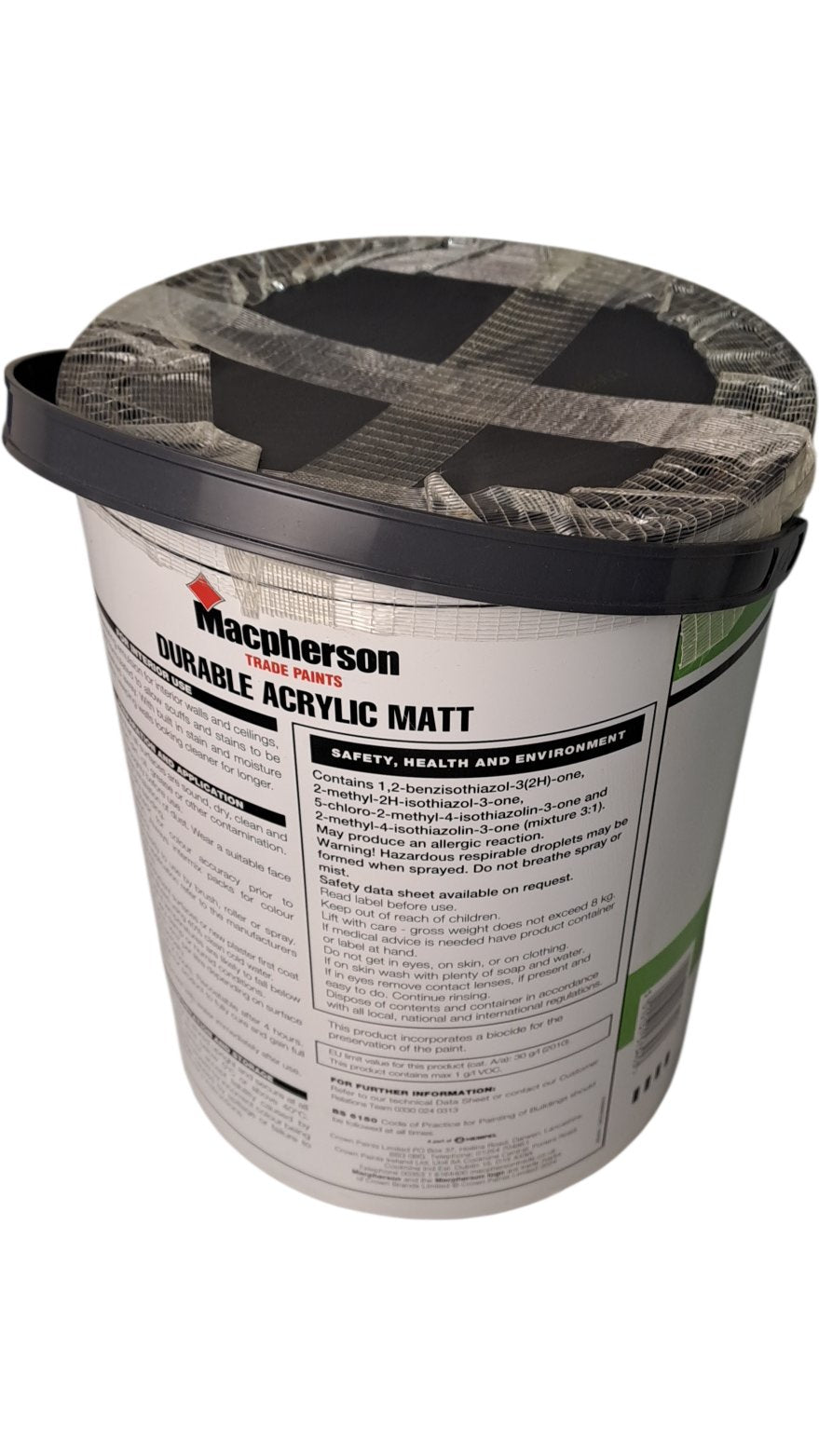 Macpherson | Durable Acrylic Matt Paint | 5L