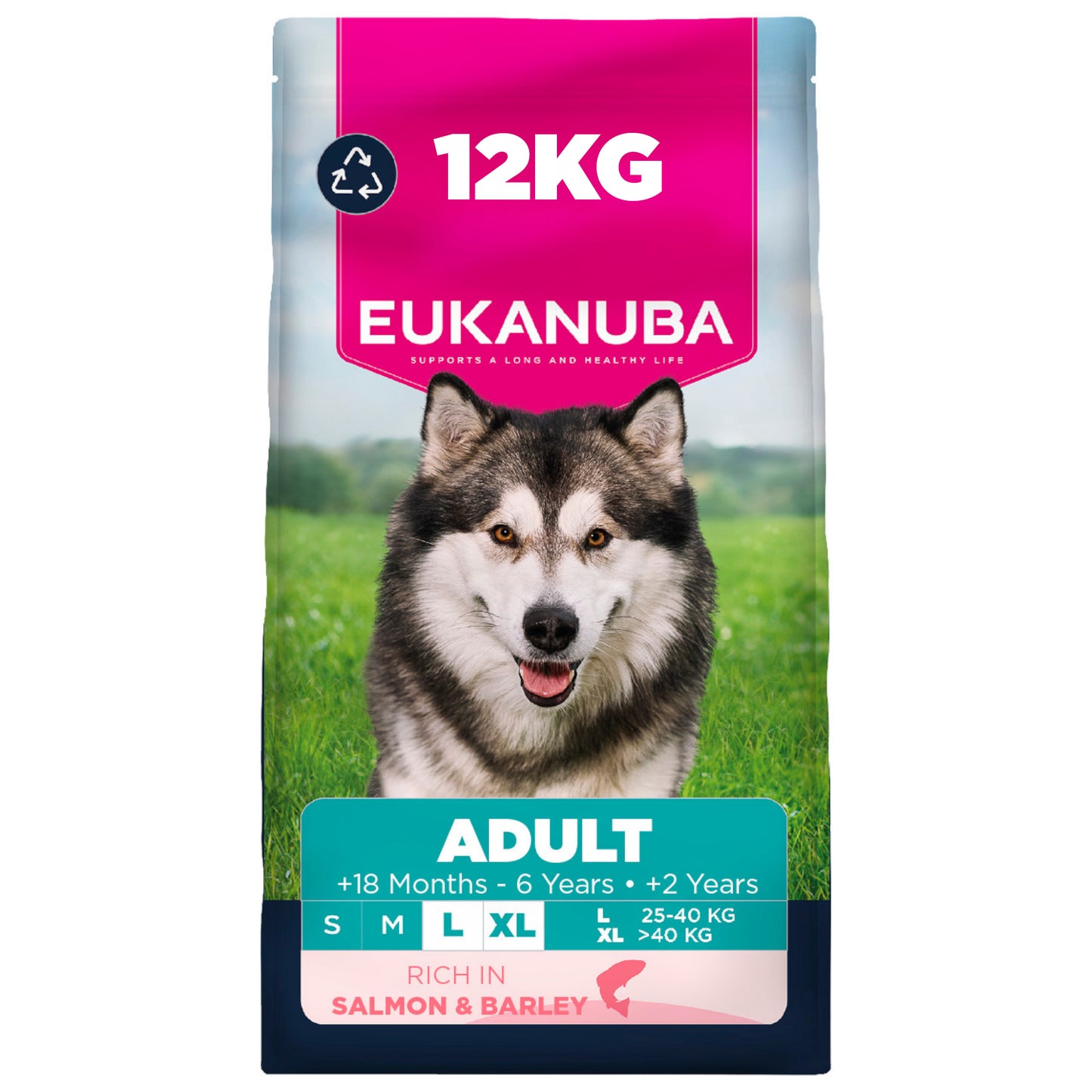 Eukanuba | L/XL Adult | Salmon | 12kg