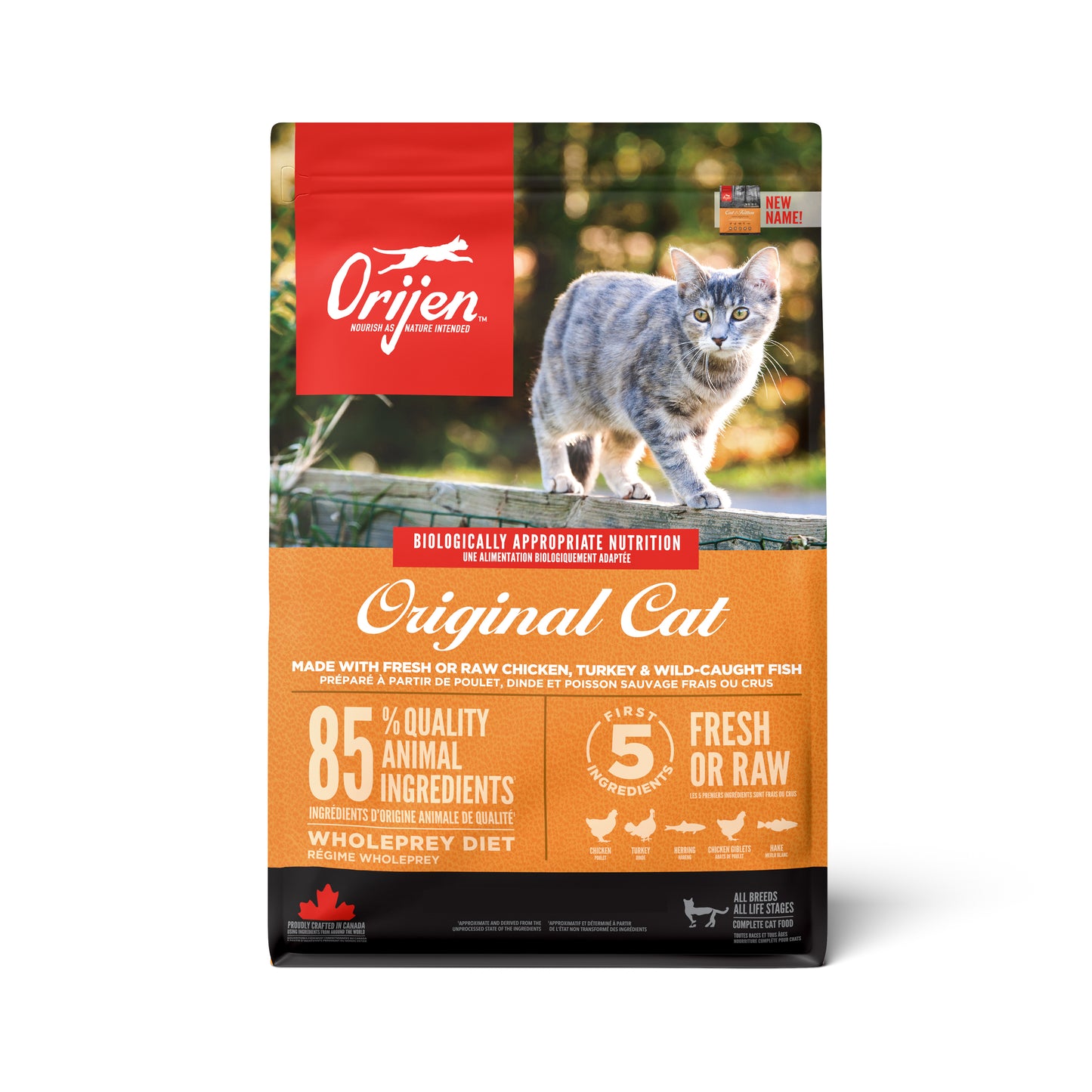 Orijen Original Cat | Chicken, Turkey, Fish | All Breeds & Ages | 5.4kg
