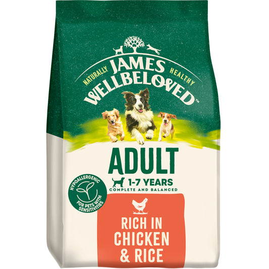 James Wellbeloved Adult | Chicken & Rice | 15kg