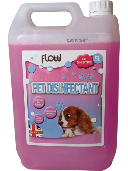 Flow | Pet Disinfectant | 50:1 Concentrate | 5L