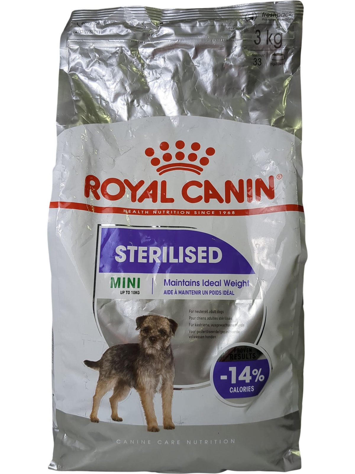 Royal Canin | Sterilised Mini Dog Food | 3kg