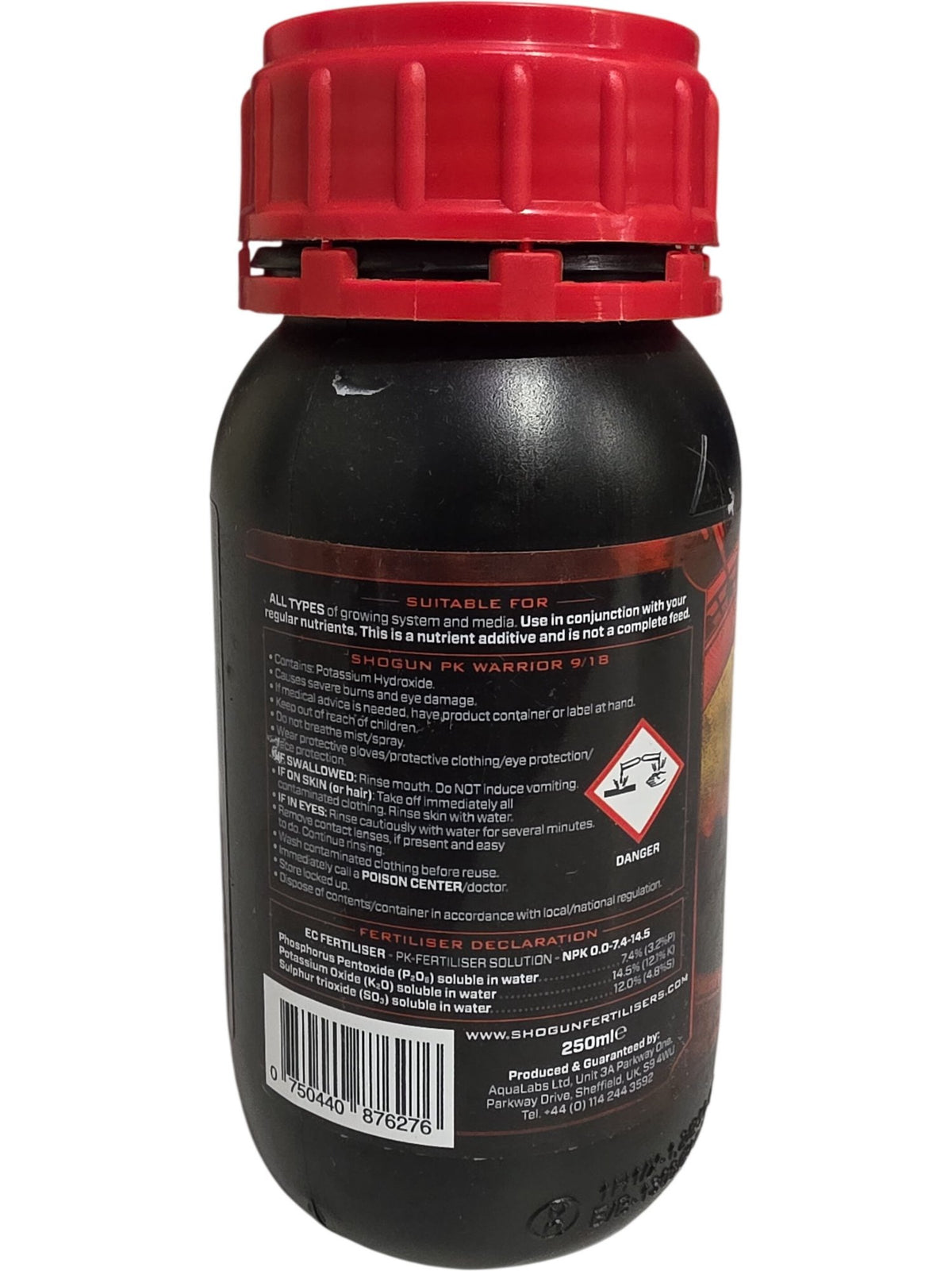 Shogun Fertilisers | PK Warrior 9/18 | 250ml