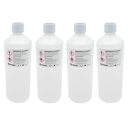 4 x 1L| Hexeal| Isopropyl Alcohol
