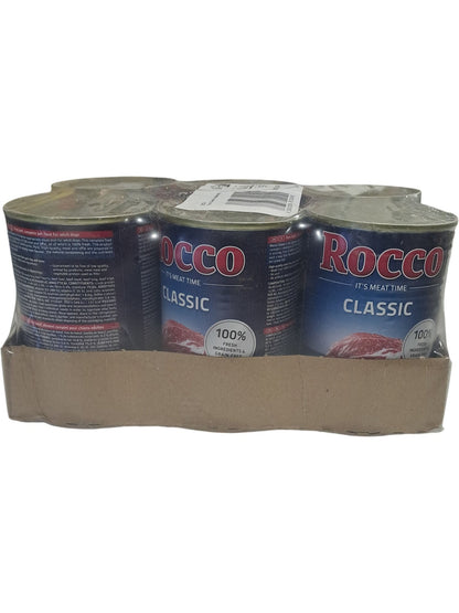 Rocco | Dog Food | Classic Pure Beef | 6x400g