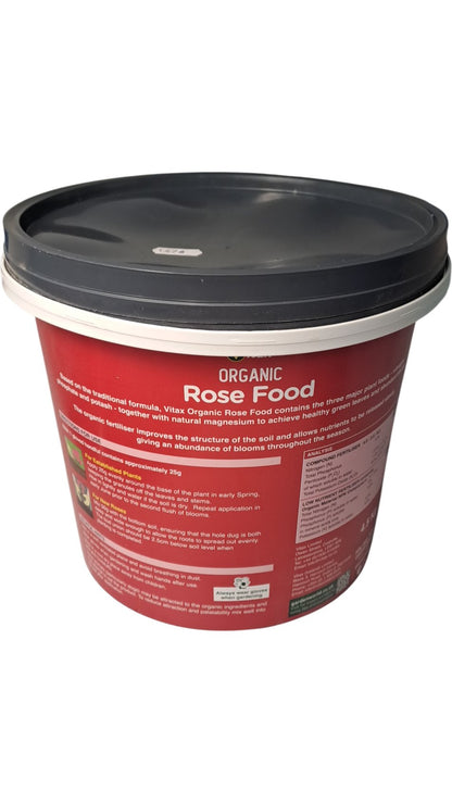 Vitax | Organic Rose Food | 4.5Kg