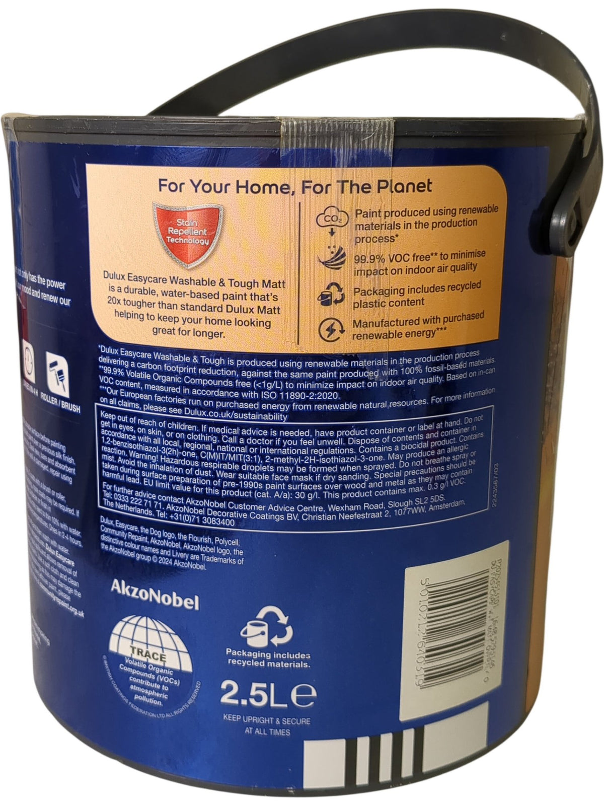 Dulux | EasyCare Washable & Tough Paint | Overtly Olive | 2.5L
