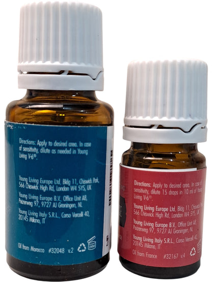 Young Living | Rosemary & Frankincense Essential Oils | 15ml & 5ml