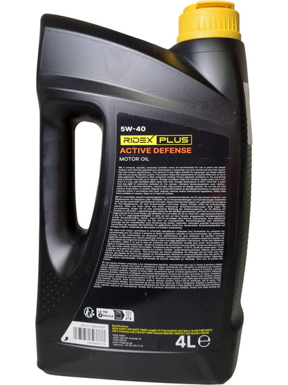 Ridex Plus | Motor Oil | 5W-40 | 4L
