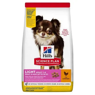 Hill's | Light Adult 1-6 | S & Mini <10kg | Chicken | 1.5kg