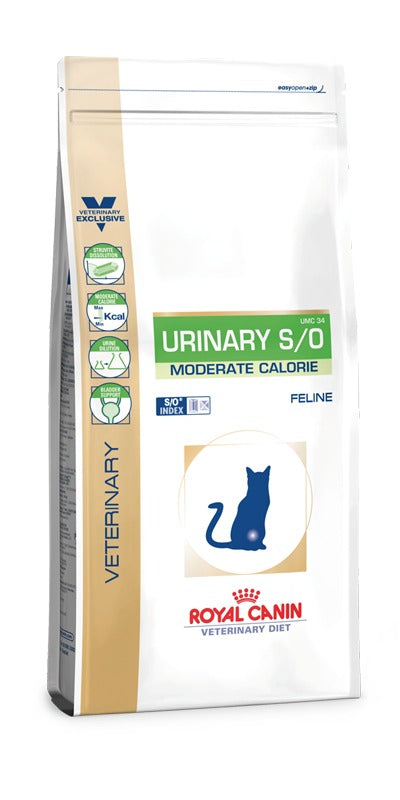 Royal Canin Veterinary Diet Feline Urinary S/O Moderate Calorie Dry Cat Food (1.5kg)