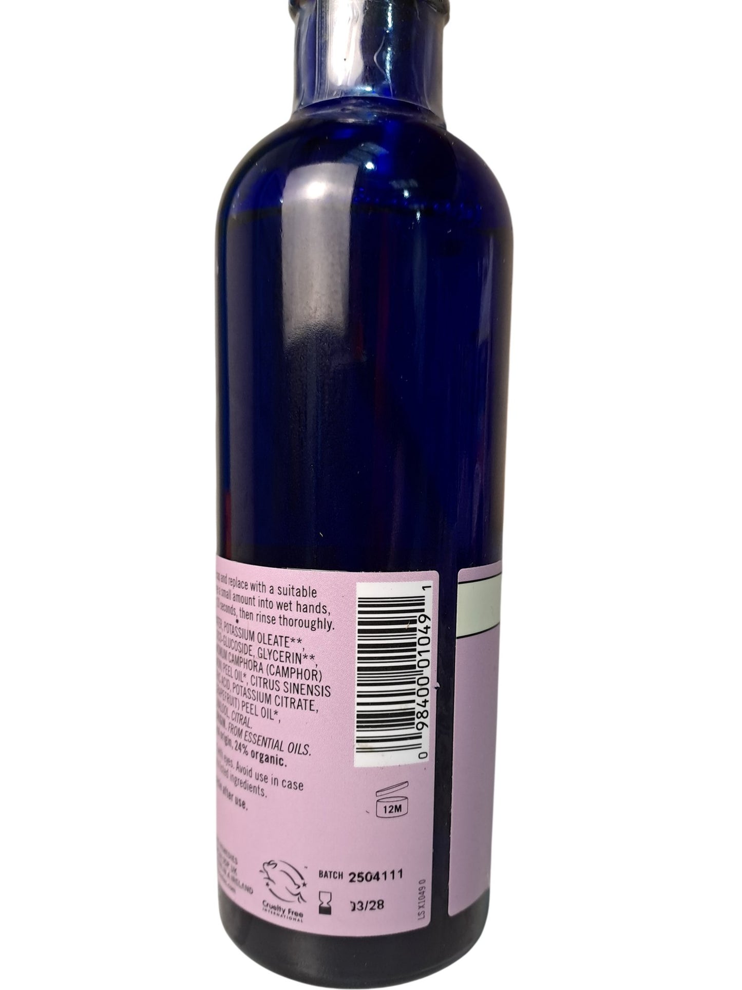 Neal's Yard Remedies | Citrus Hand Wash | 098400010491 | 200ml