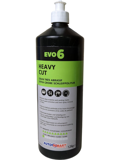 AutoSmart | EVO6 Heavy Cut Polish | 1.25kg