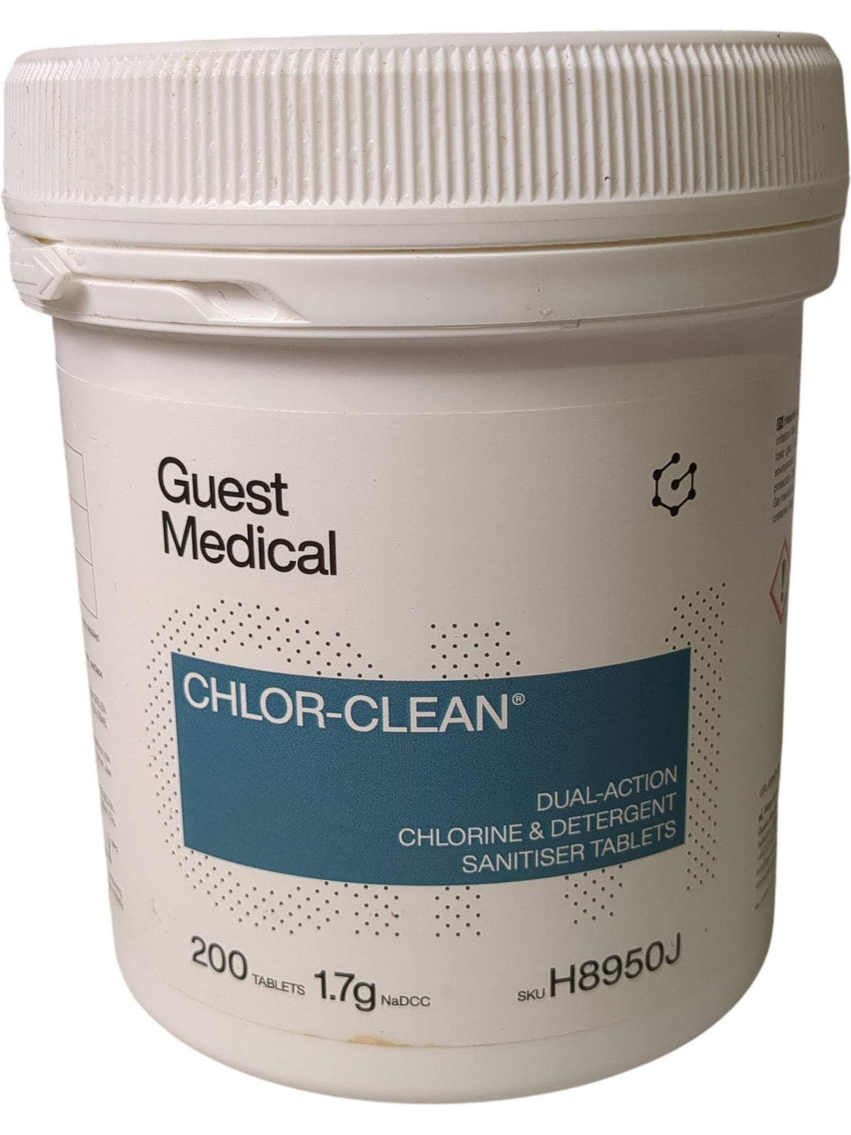 Guest Medical | Chlor-Clean Sanitiser Tablets | H8950J | 200 Tablets