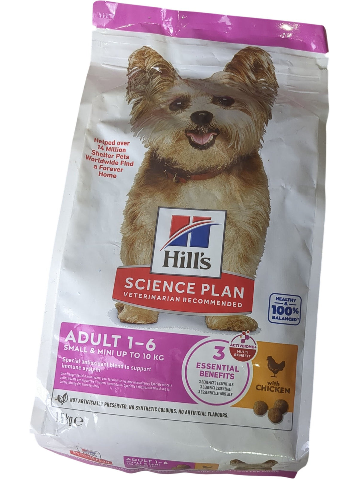 Hill's | Science Plan Dog Food | 052742282107 | 1.5kg