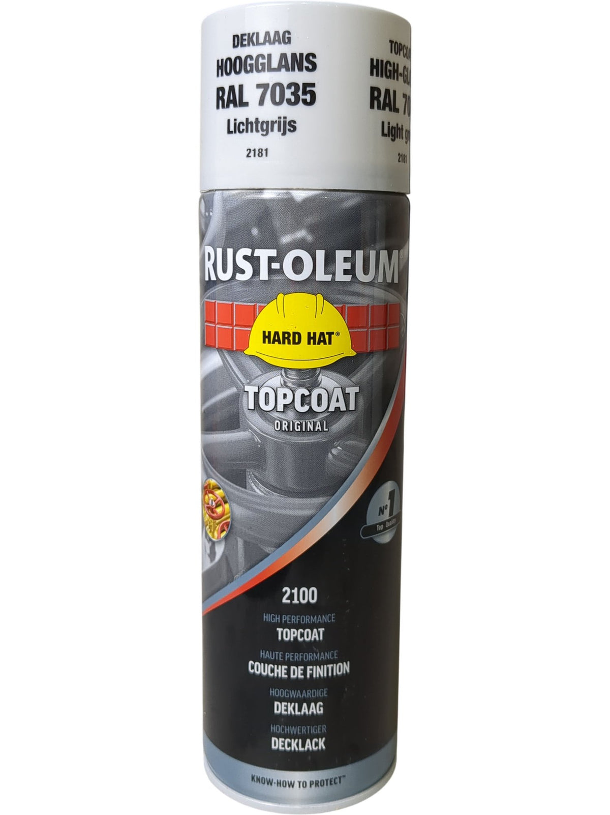 Rust-Oleum | Topcoat High-Gloss | RAL 7035 Light Grey | 500ml