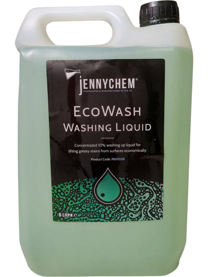 JennyChem | EcoWash Washing Liquid | MK003X | 5 Litre