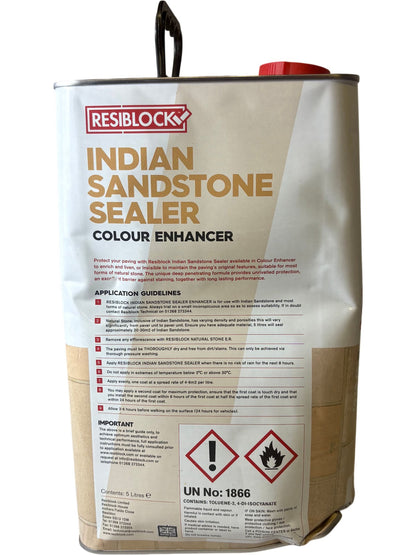 Resiblock Indian Sandstone Sealer Colour Enhancer 5L