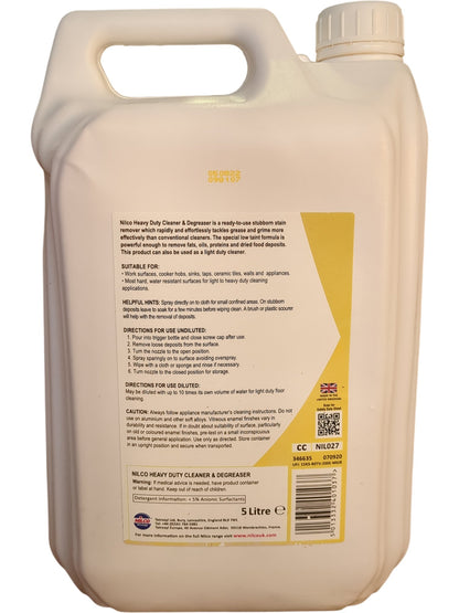 Nilco | Heavy Duty Cleaner & Degreaser | C5 | 5 Litre