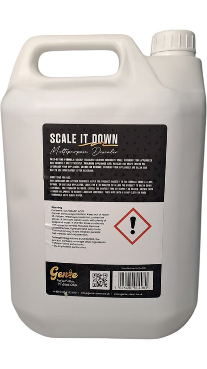 Genie | Scale It Down | Multipurpose Descaler | 5L