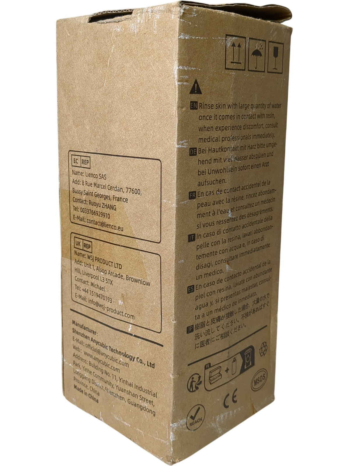 Anycubic | ABS-Like Resin Pro 2 | Clear | 1KG