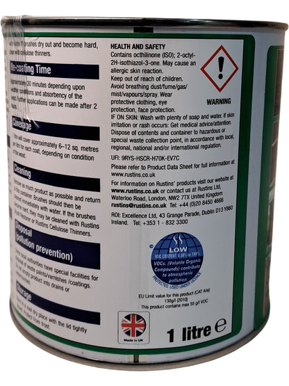 Rustins | TimberLife Quick Dry | Clear | 1 Litre