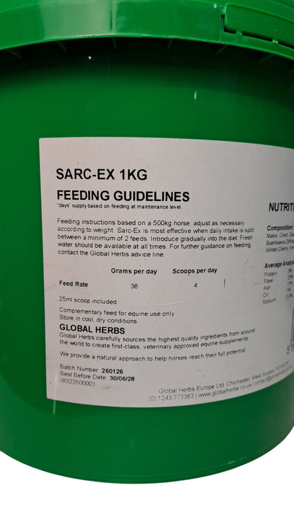 Global Herbs | Sarc-Ex | 1kg