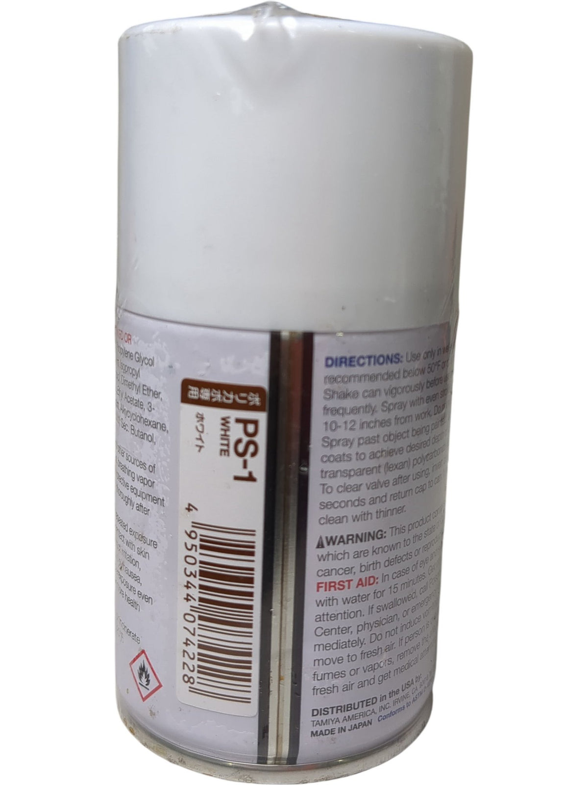 Tamiya | Polycarbonate Spray | PS-1 White | 100ml
