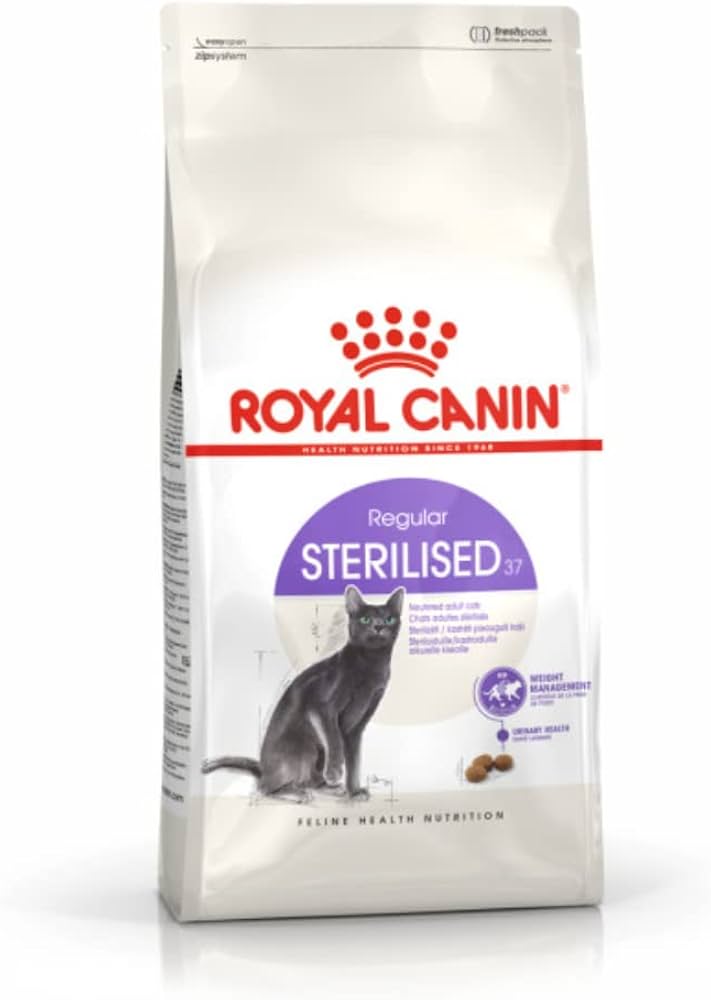 x2 BUNDLE| Royal Canin| Adult Dry Cat- Sterilised- Weight Management- 2kg