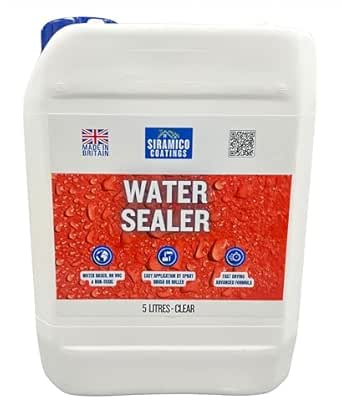 Siramico| Water Sealer- Clear- 5L