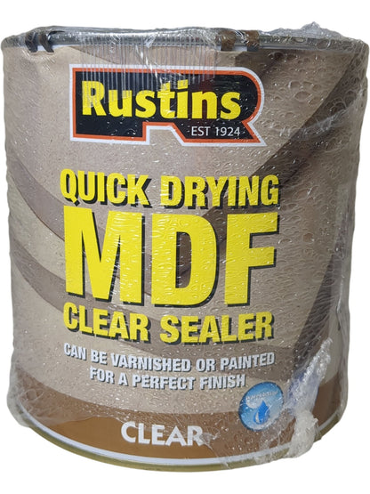 Rustins | Quick Drying MDF Clear Sealer | 2.5 Litre