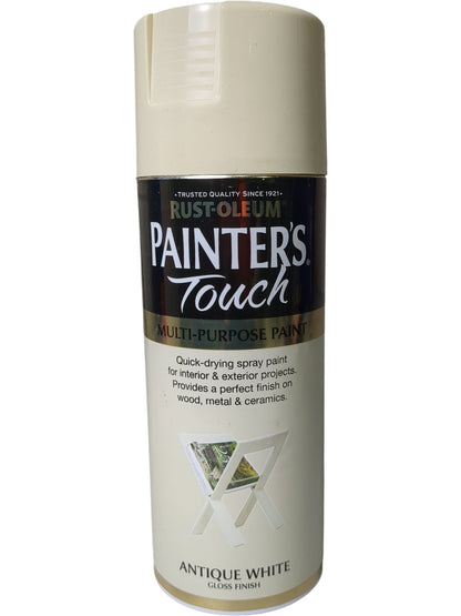 Rust-Oleum | Painter's Touch Multi-Purpose Paint | Antique White | 400ml