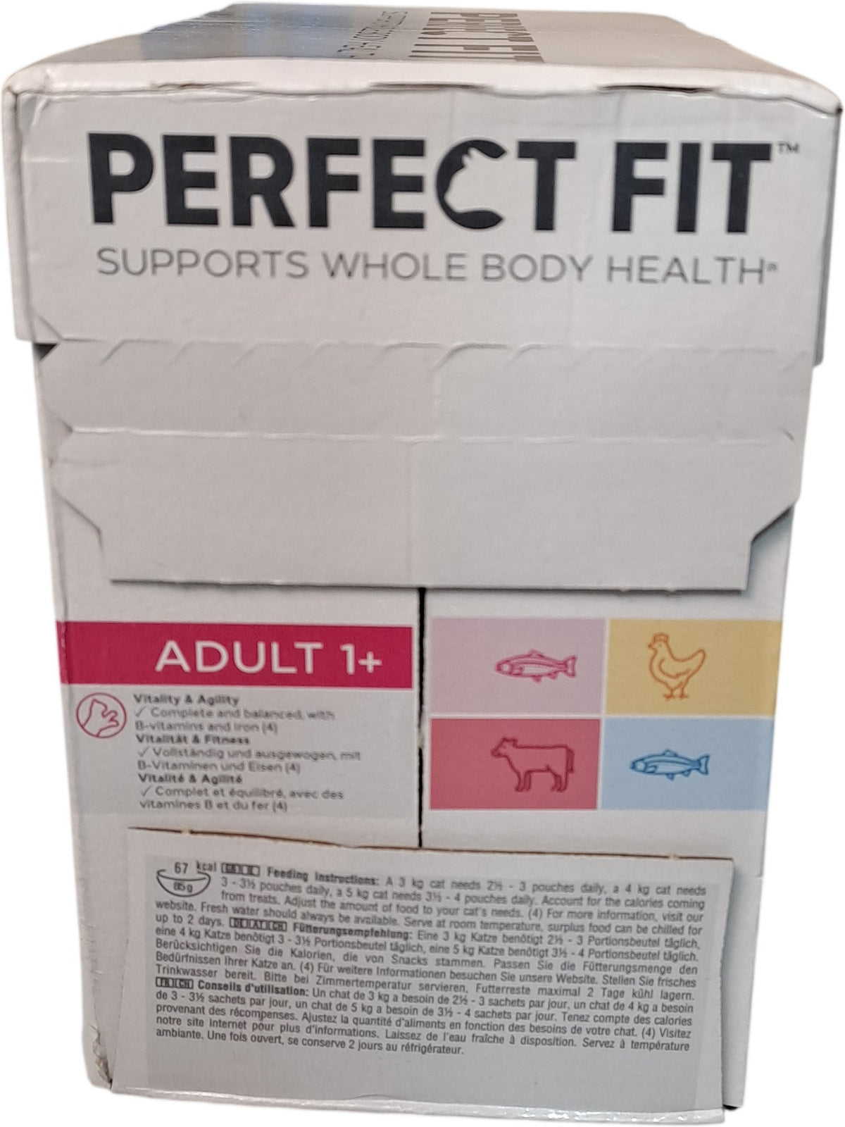 Perfect Fit | Cat Food Adult 1+ | 12 x 85g