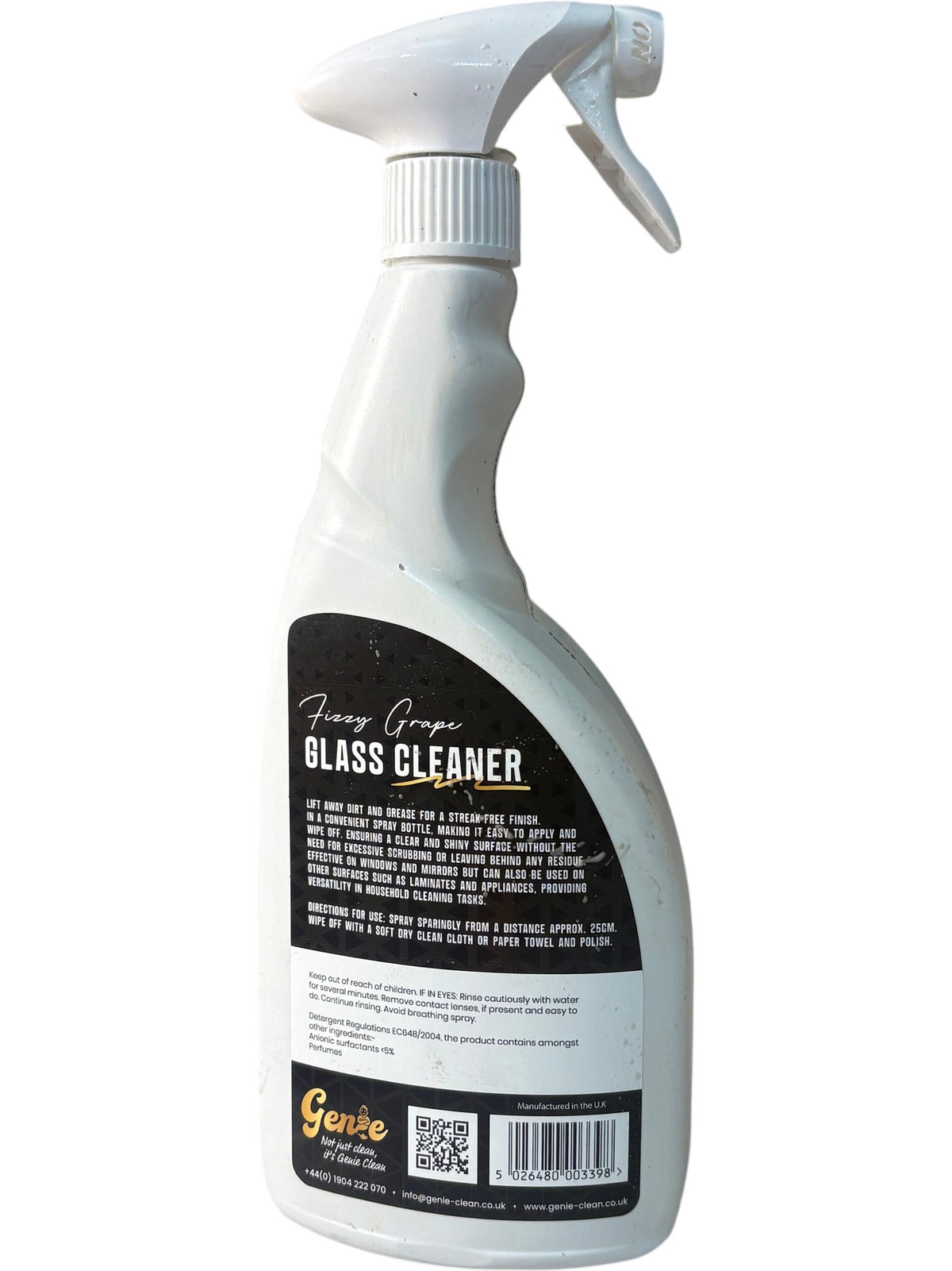 Genie Glass Cleaner Fizzy Grape 750ml