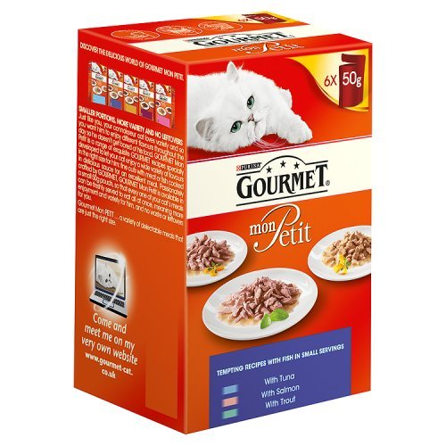 Gourmet Mon Petit Intense Fine Cuts 6 X 50g (300g)