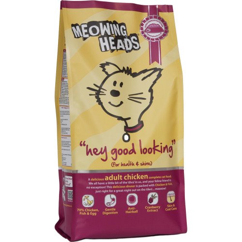 Meowing Heads Paw Lickin Chicken Adult Cat Food 1.5kg