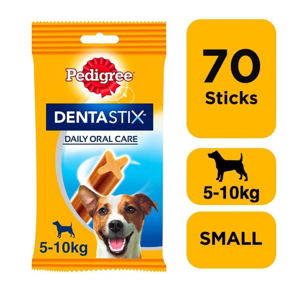 Pedigree Dentastix Daily Adult Small Dog Treats 7 X Dental Sticks