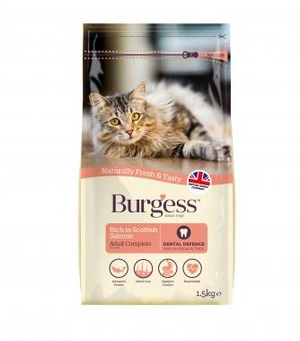 Burgess Adult Cat Scottish Salmon 10kg