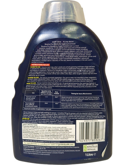Westland | Resolva Weedkiller Extra Tough | 1L