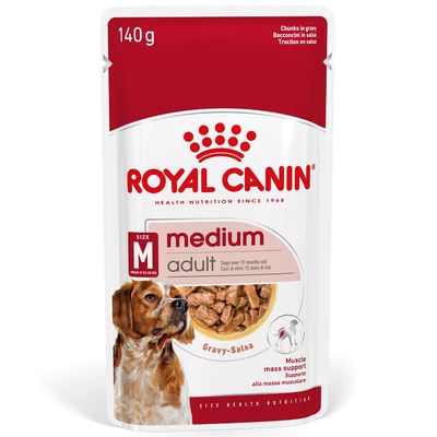 Royal Canin | Medium Adult | Sauce | 10x140g
